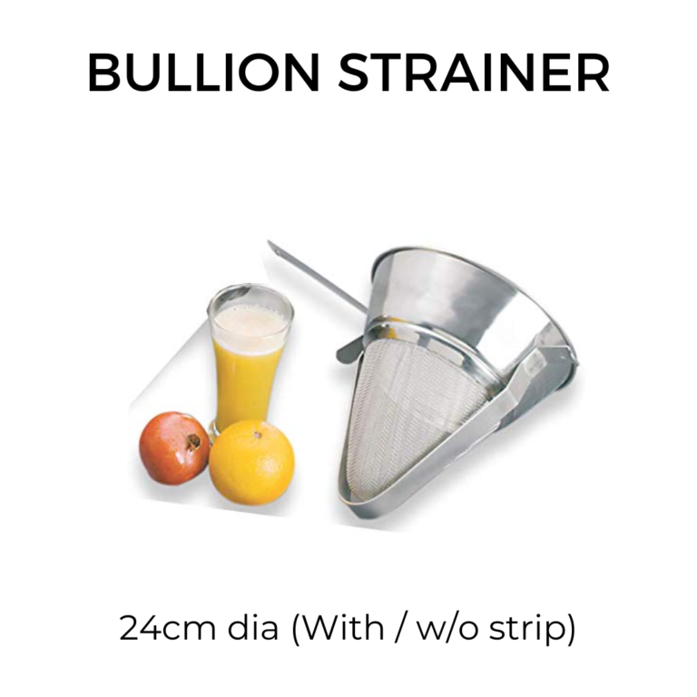 BULLION STRAINER