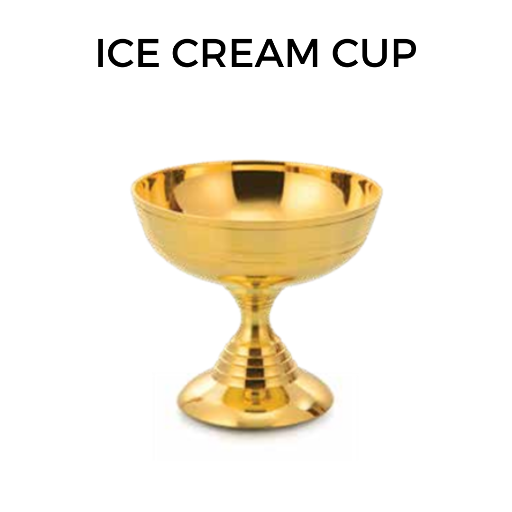 BRASS ICE CREAM CUP