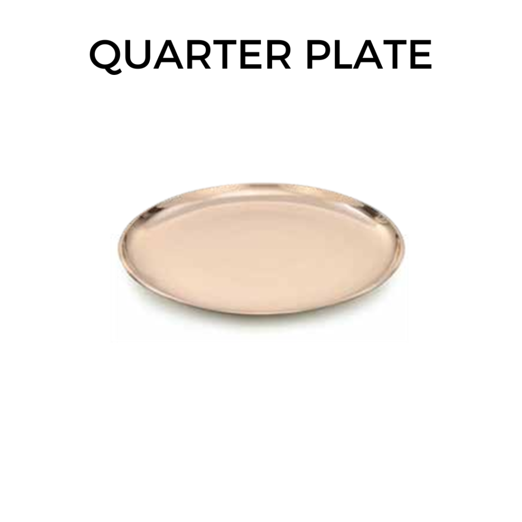 Bronze QUARTER PLATE