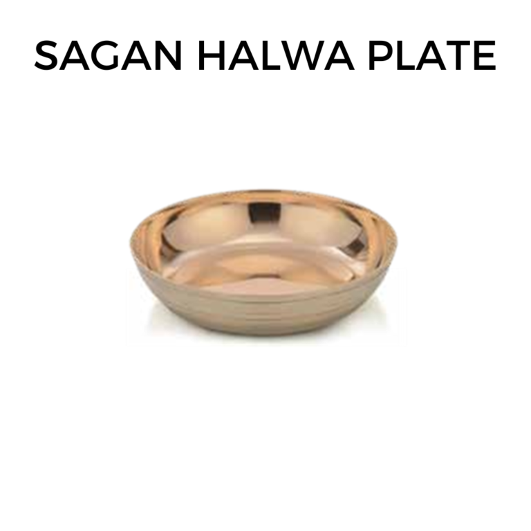 Bronze SAGAN HALWA PLATE