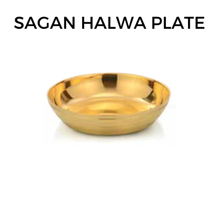 BRASS SAGAN HALWA PLATE