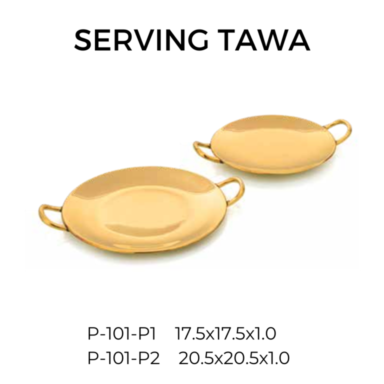 BRASS SERVING TAWA