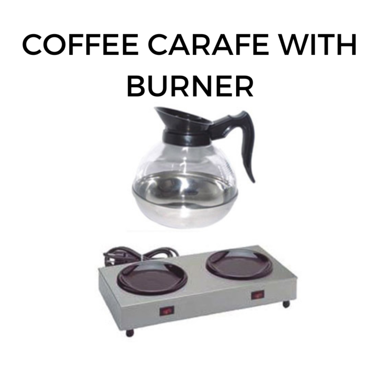 Coffee Carafe With Burner