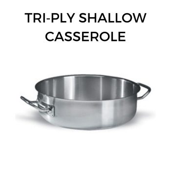 Tri‐ply Shallow Casserole